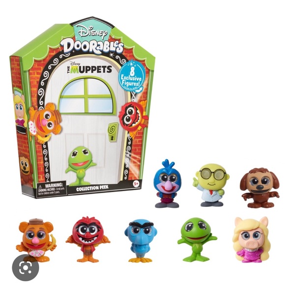 Disney Toys Disney Doorable Muppet Animal New Rare Special Edition